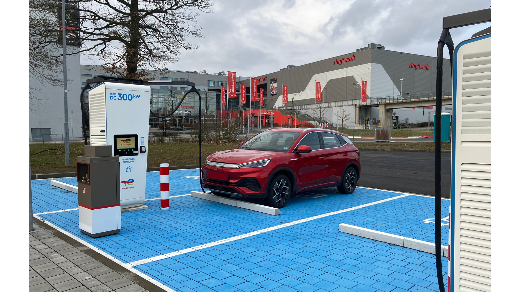 TotalEnergies Charging station, Otto-Flimm-Straße in Nürburg