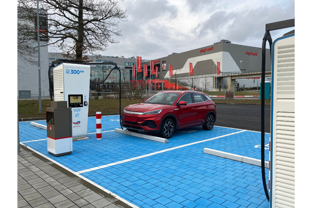TotalEnergies Charging station, Otto-Flimm-Straße in Nürburg