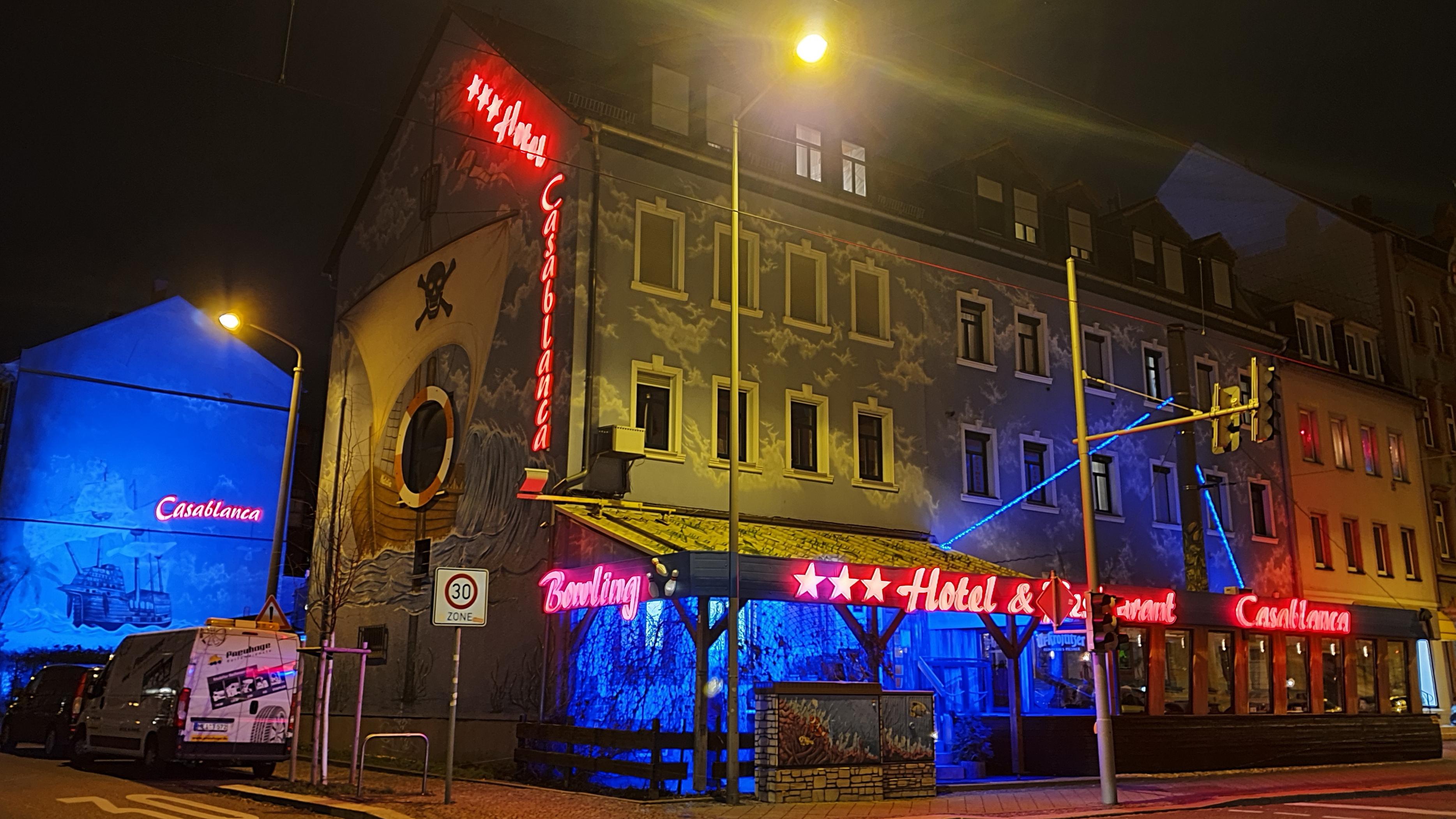 Casablanca Hotel Restaurant Bowlingbahn, Ossietzkystraße in Leipzig