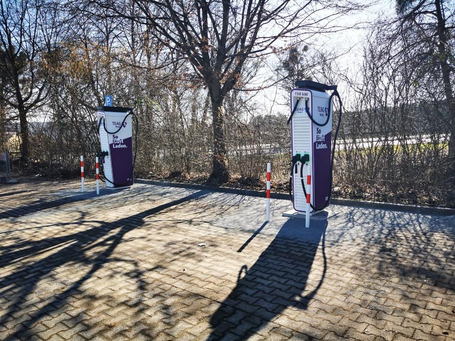 TEAG Mobil-Ladestation, An der Backstania in Weilburg