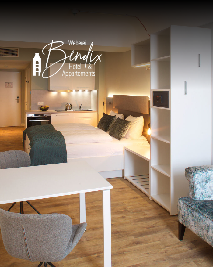 Weberei Bendix - Hotel & Appartements, Lüdinghauser Straße in Dülmen