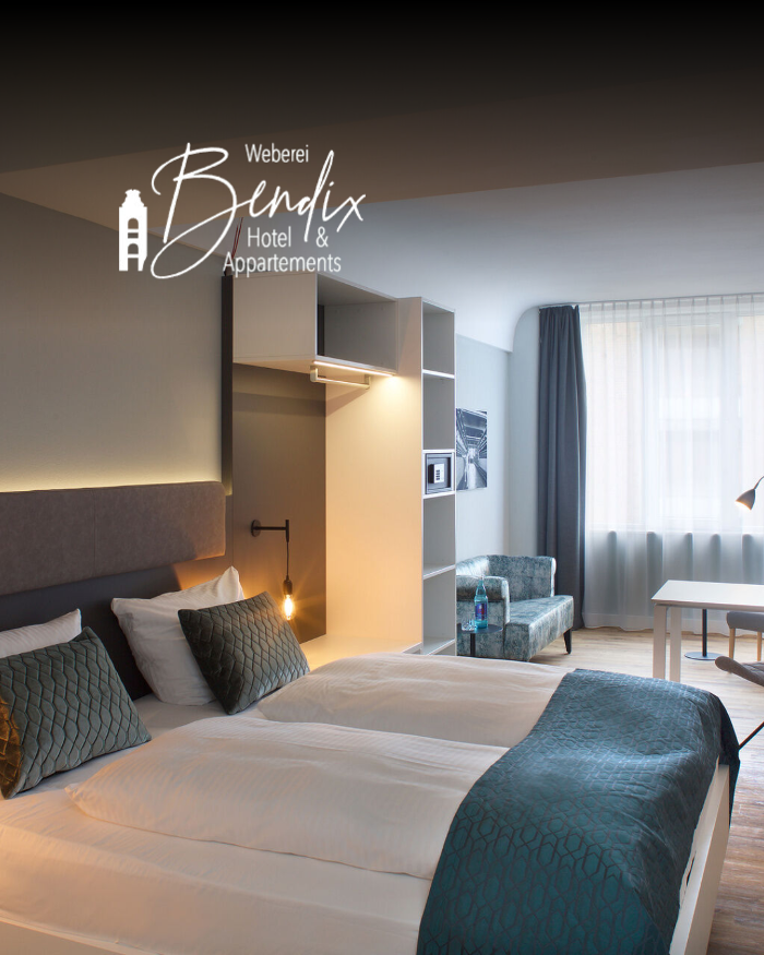 Weberei Bendix - Hotel & Appartements, Lüdinghauser Straße in Dülmen