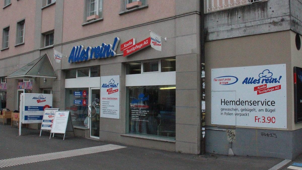 Alles rein Textilreinigung, Moserstrasse in Bern