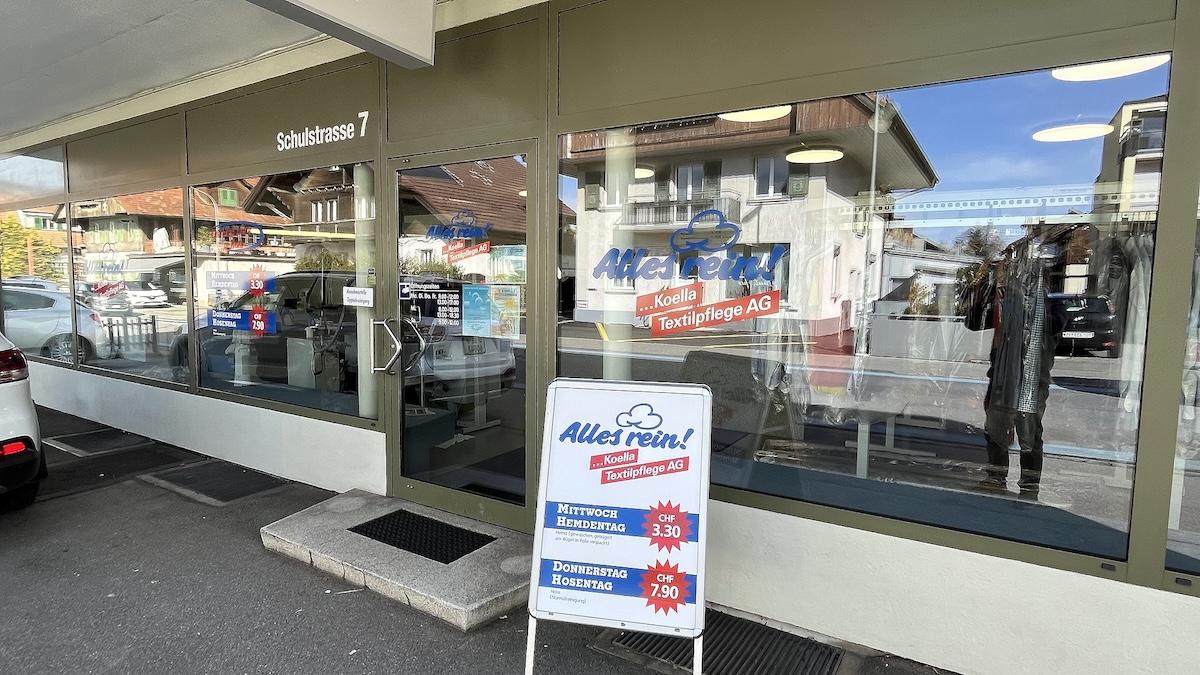 Alles rein Textilreinigung Thun, Schulstrasse in Thun
