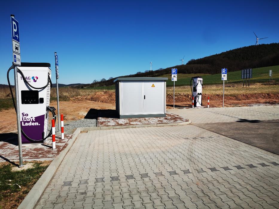 TEAG Mobil-Ladestation, An den Lipperswiesen in Haunetal