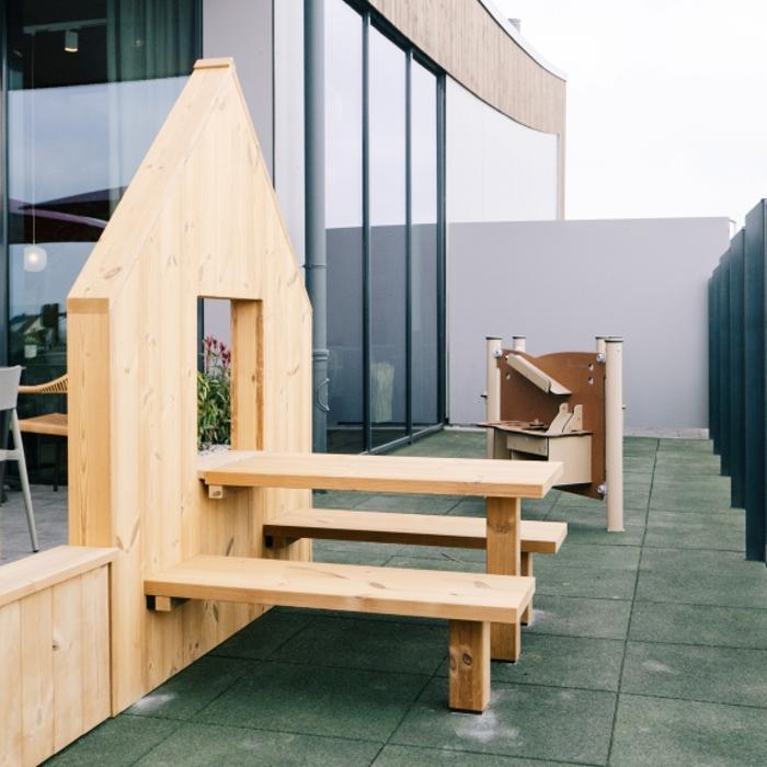 Junge Die Bäckerei., Am Mönchpark in Mönchhagen