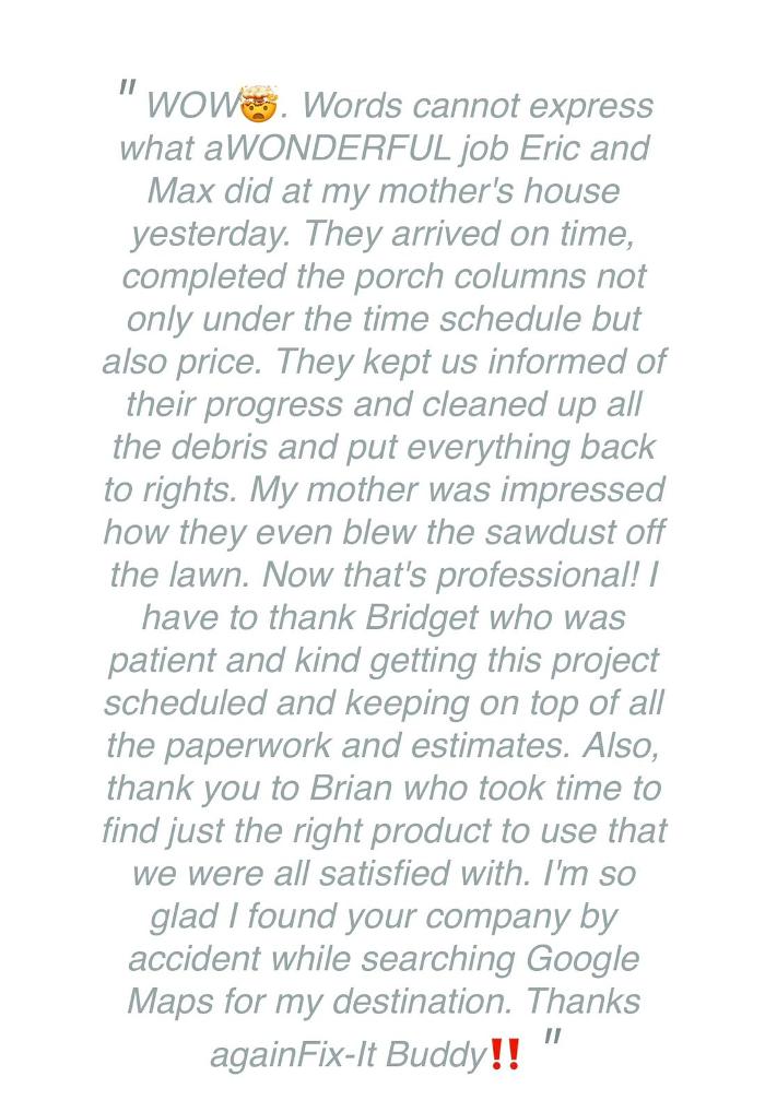 Fix-It Buddy Handyman Services Image