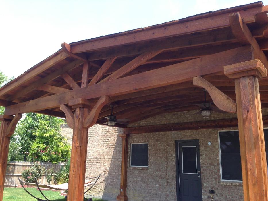 Beautiful Backyard Living Image