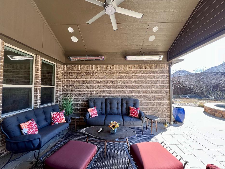 Beautiful Backyard Living Image