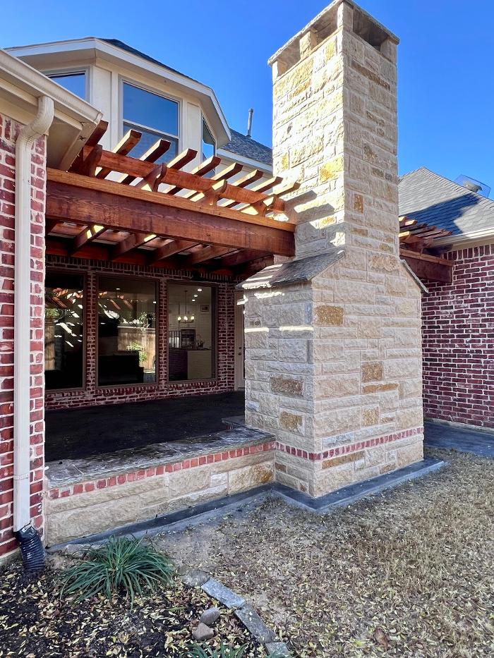 Beautiful Backyard Living Image