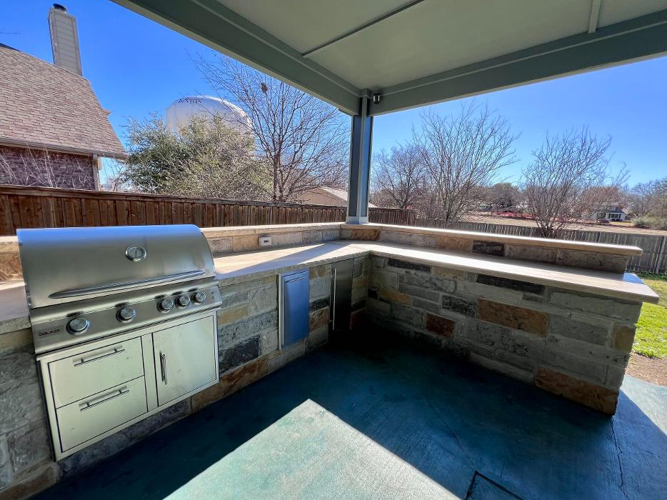 Beautiful Backyard Living Image