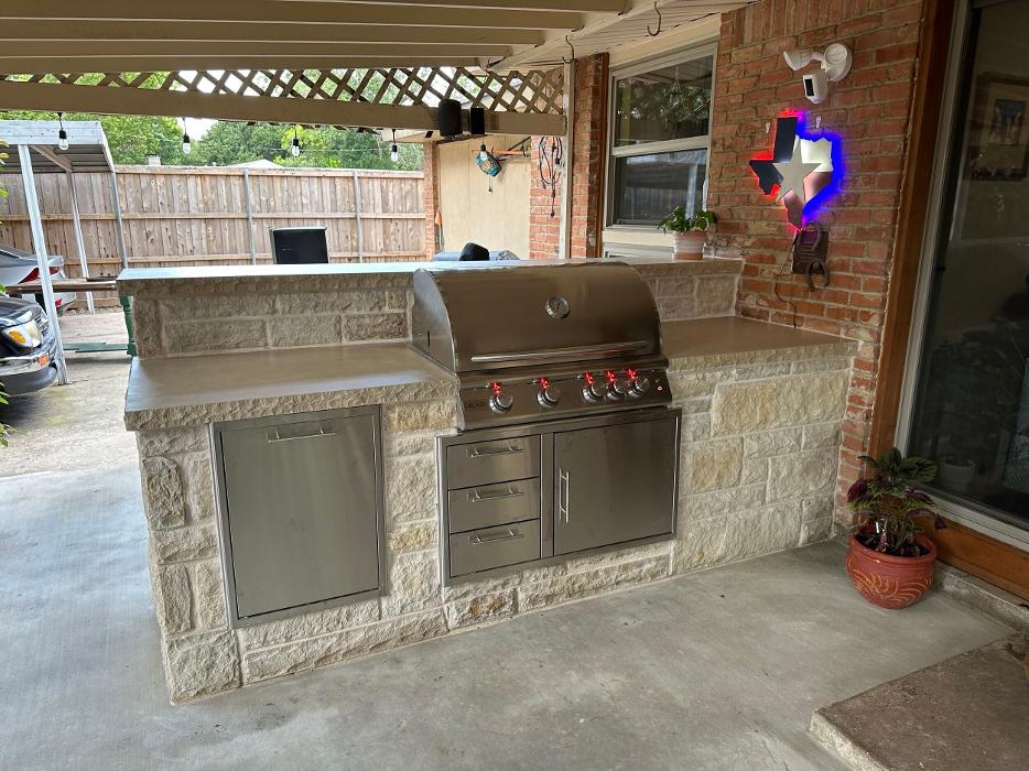 Beautiful Backyard Living Image