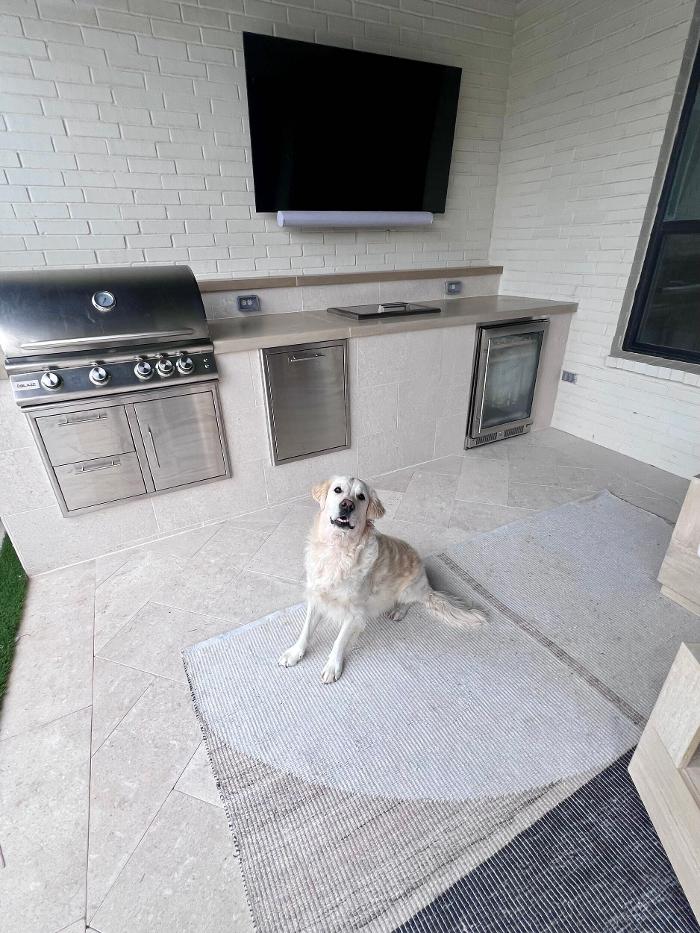 Beautiful Backyard Living Image