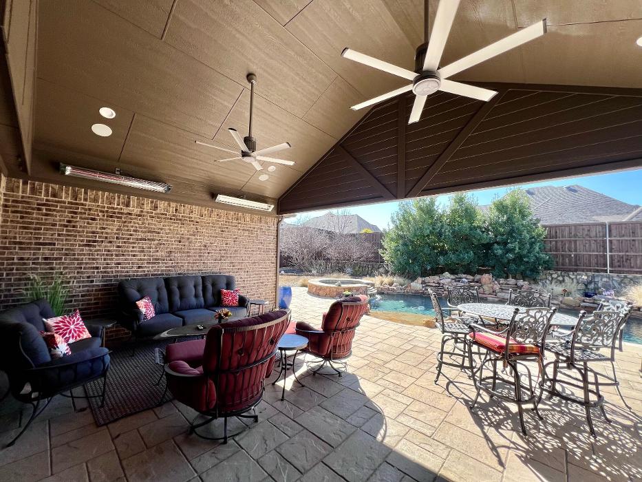 Beautiful Backyard Living Image