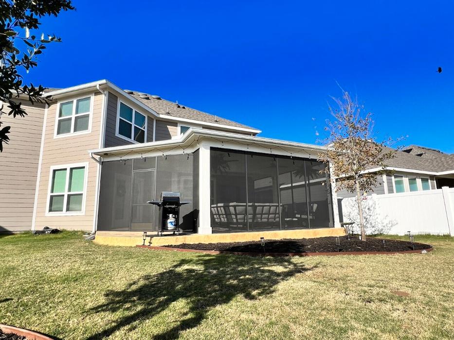 Beautiful Backyard Living Image