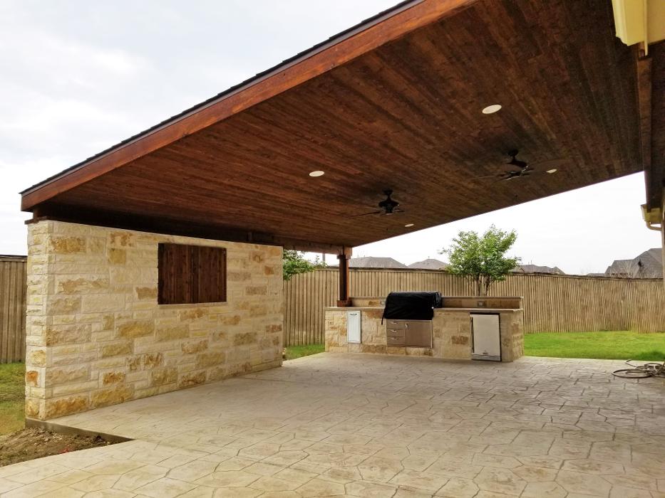 Beautiful Backyard Living Image