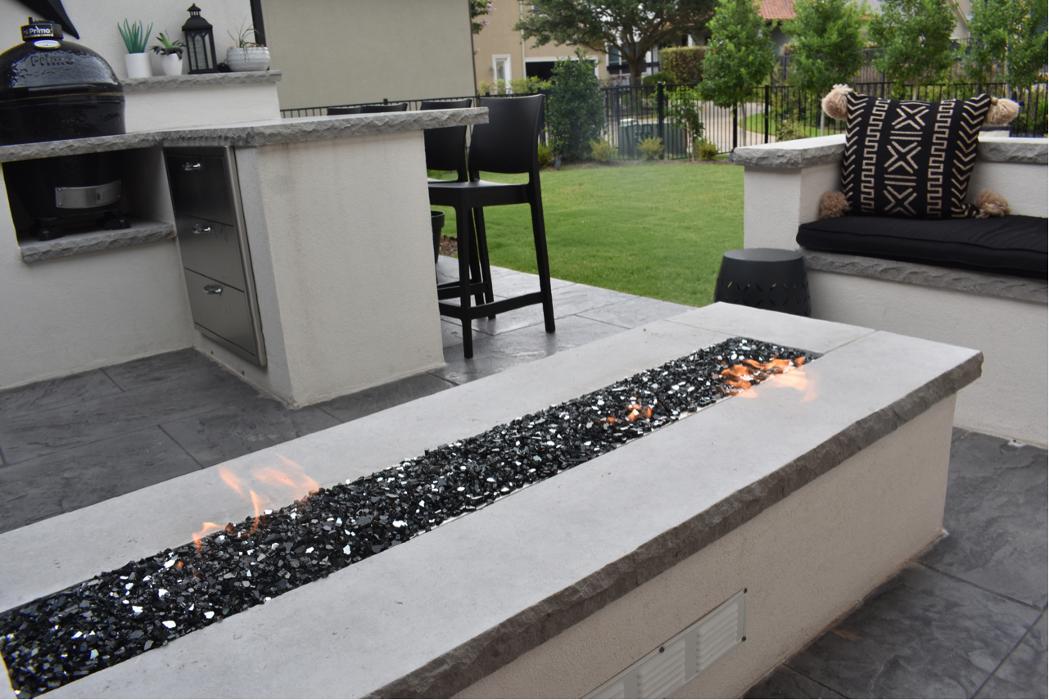 Beautiful Backyard Living Image