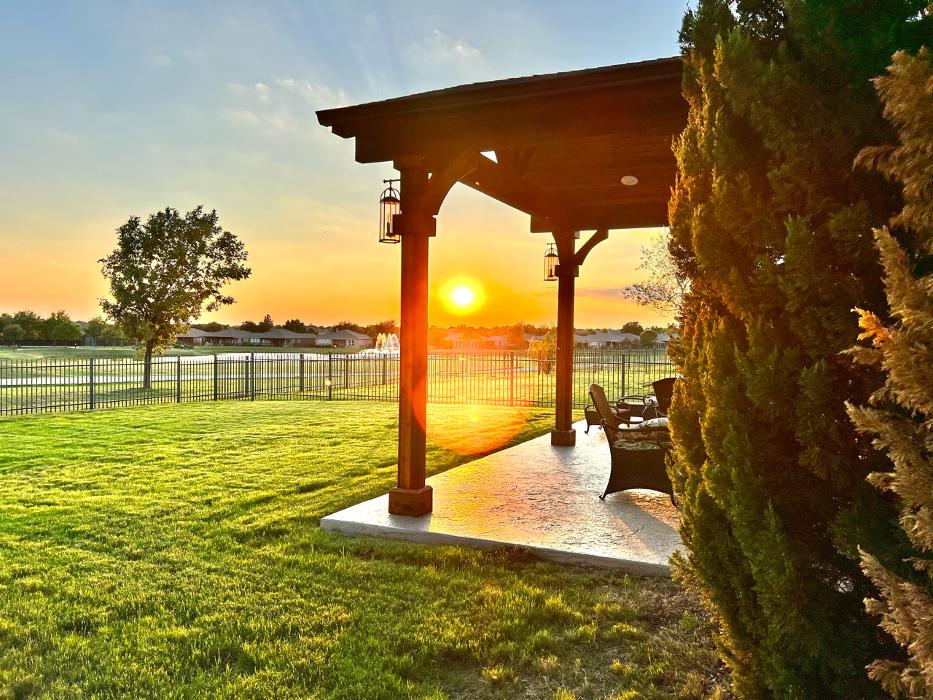 Beautiful Backyard Living Image