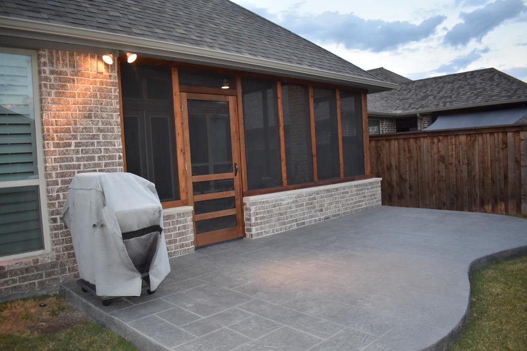 Beautiful Backyard Living Image