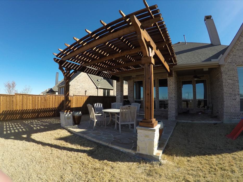 Beautiful Backyard Living Image