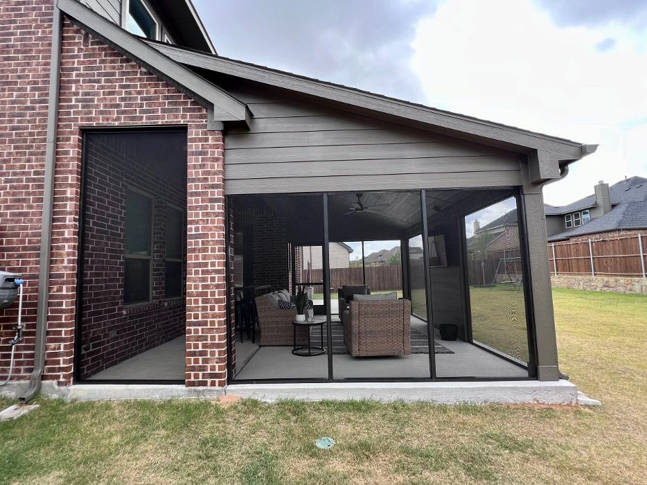 Beautiful Backyard Living Image