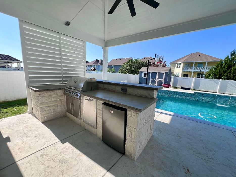 Beautiful Backyard Living Image