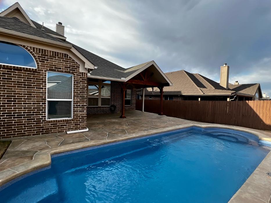 Beautiful Backyard Living Image