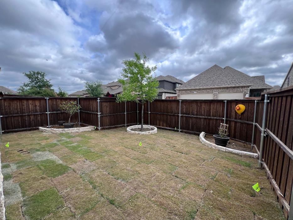 Beautiful Backyard Living Image