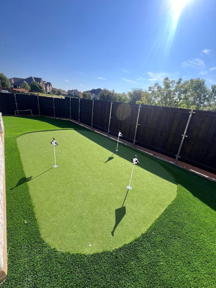 Beautiful Backyard Living Image