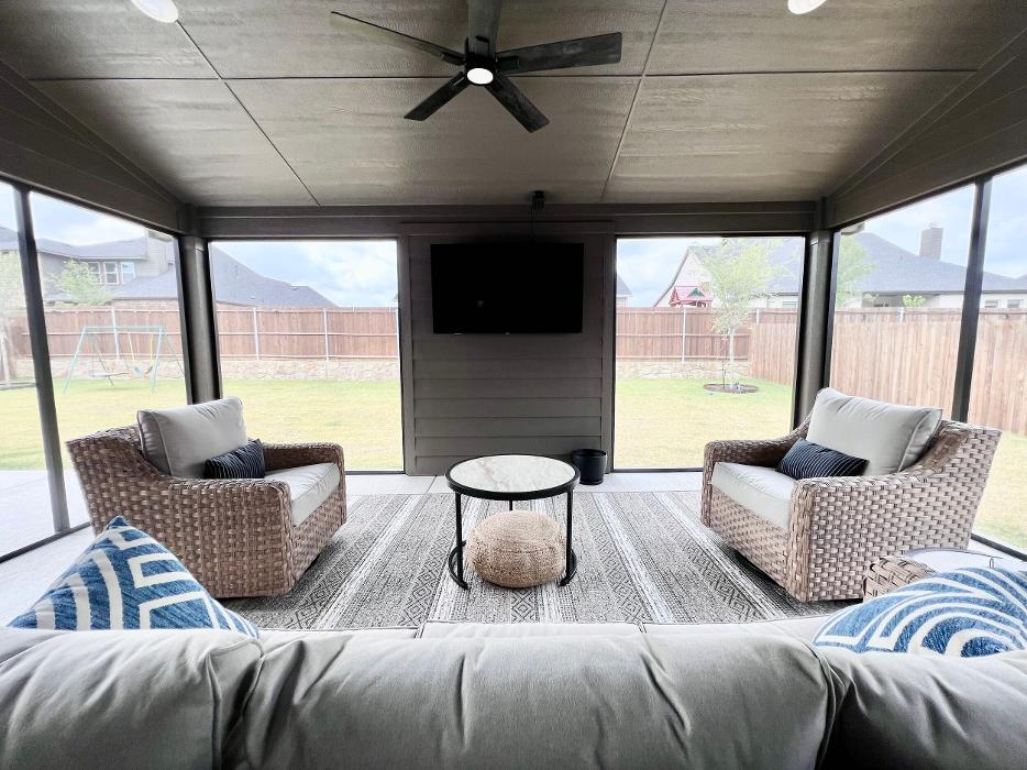 Beautiful Backyard Living Image