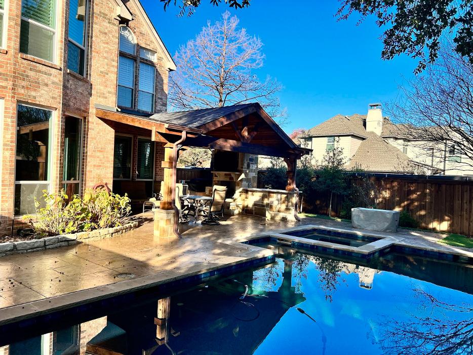 Beautiful Backyard Living Image