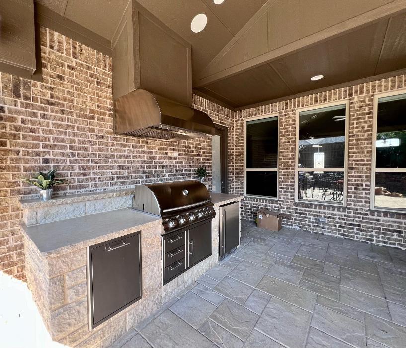 Beautiful Backyard Living Image