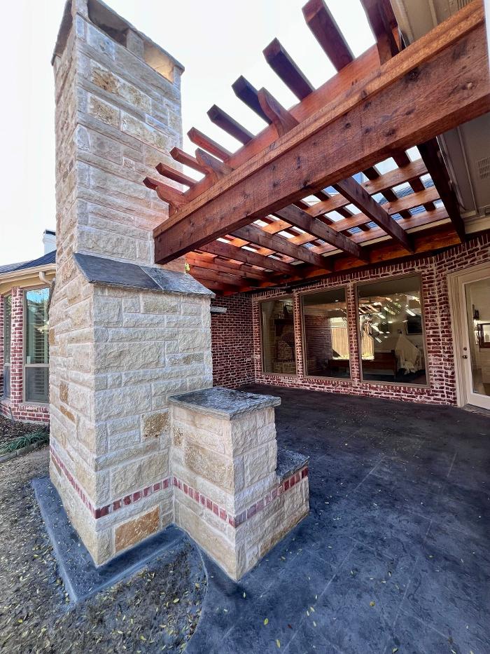 Beautiful Backyard Living Image