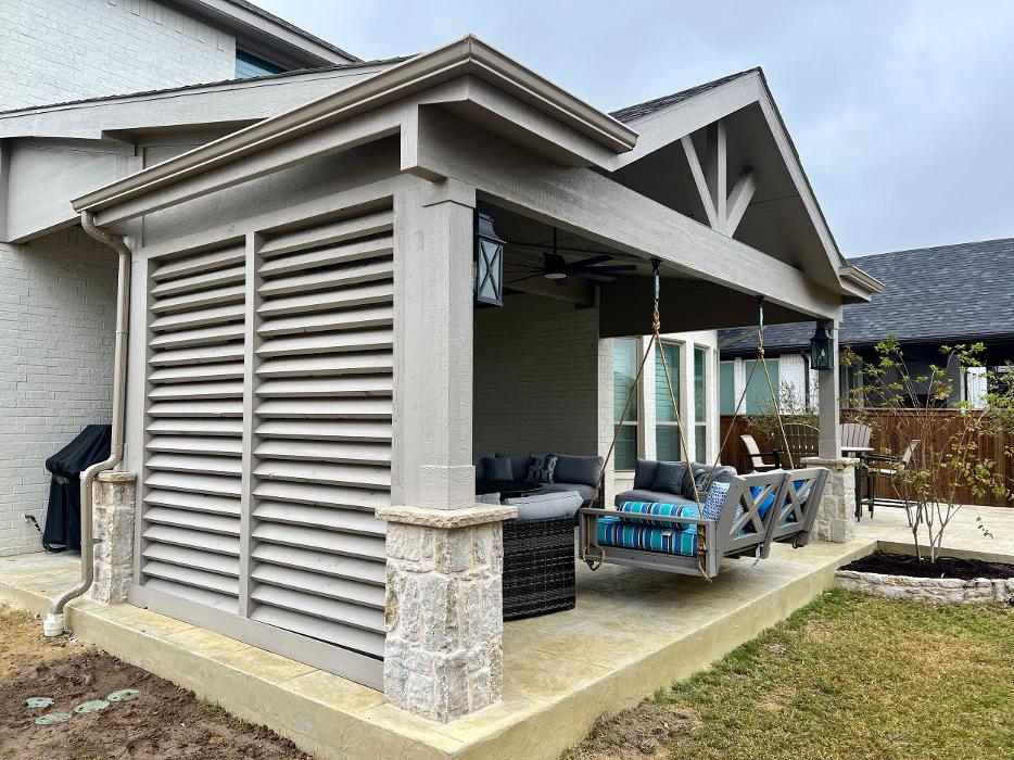 Beautiful Backyard Living Image