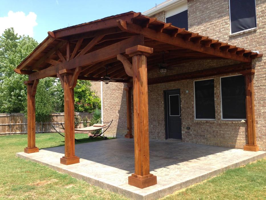 Beautiful Backyard Living Image