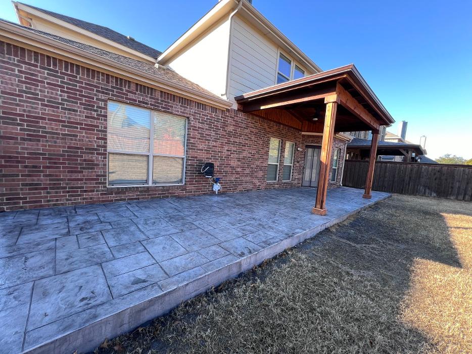 Beautiful Backyard Living Image