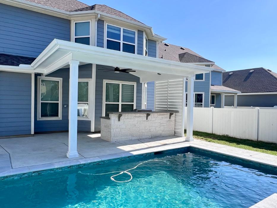 Beautiful Backyard Living Image