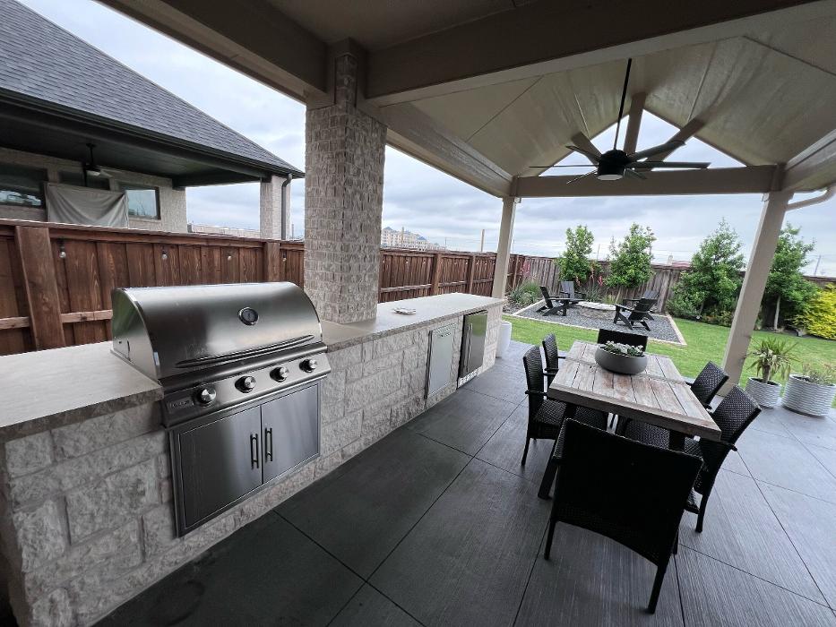 Beautiful Backyard Living Image