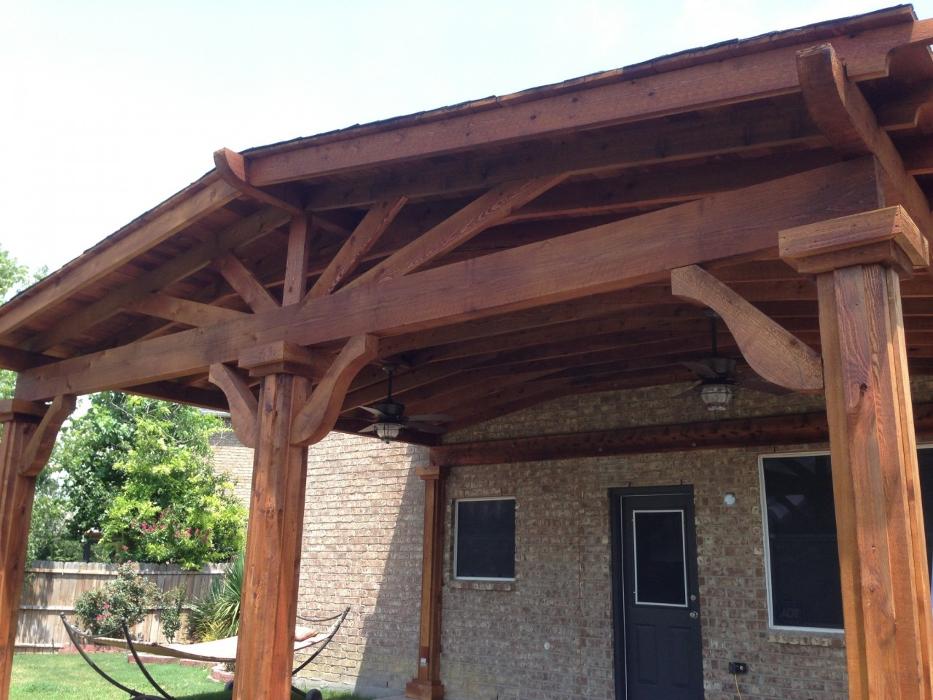 Beautiful Backyard Living Image