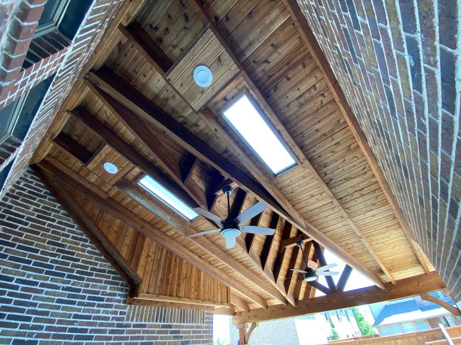 Beautiful Backyard Living Image