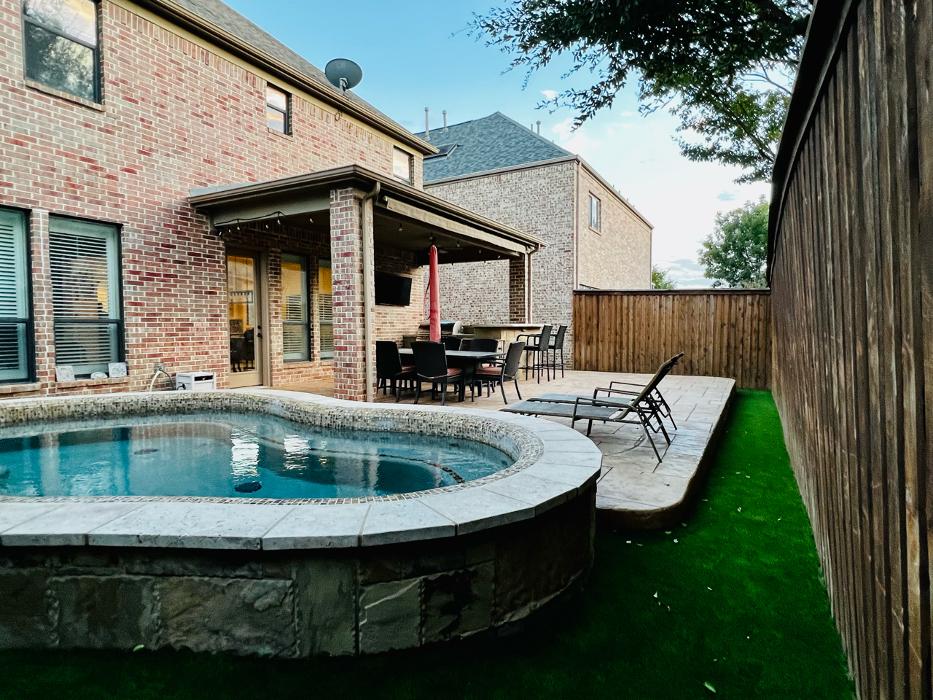 Beautiful Backyard Living Image