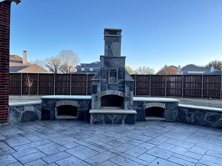 Beautiful Backyard Living Image