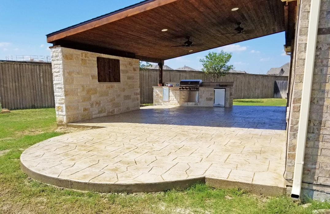 Beautiful Backyard Living Image