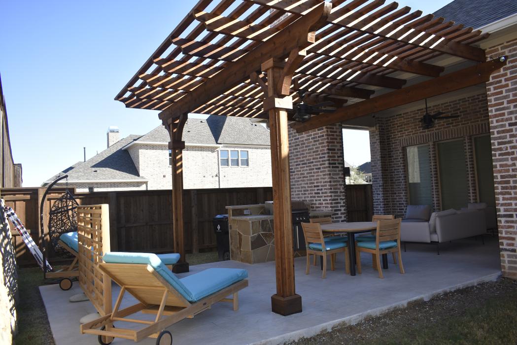 Beautiful Backyard Living Image