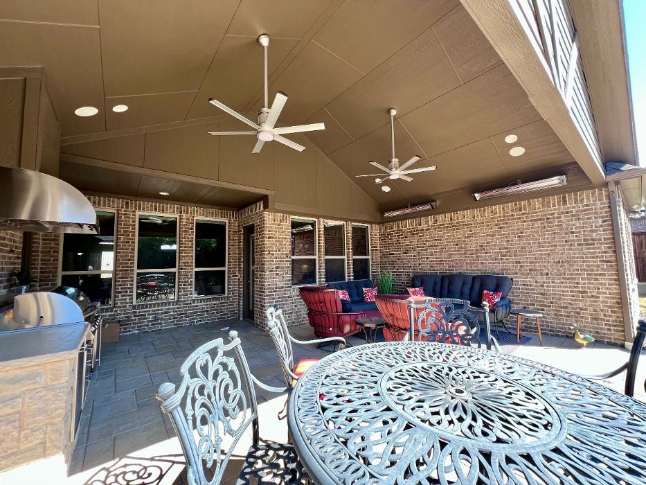 Beautiful Backyard Living Image