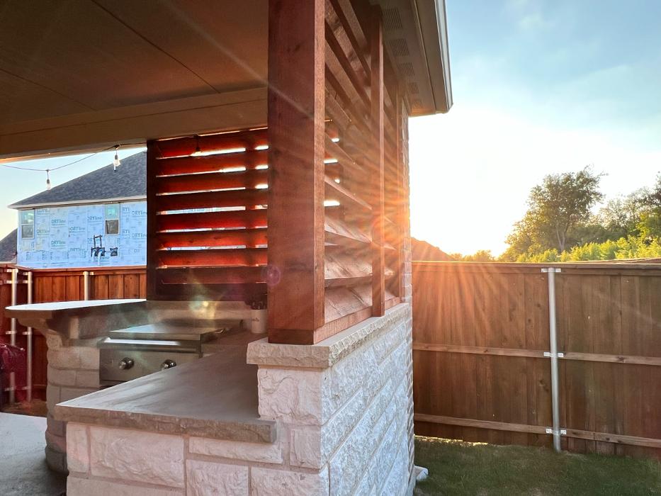 Beautiful Backyard Living Image