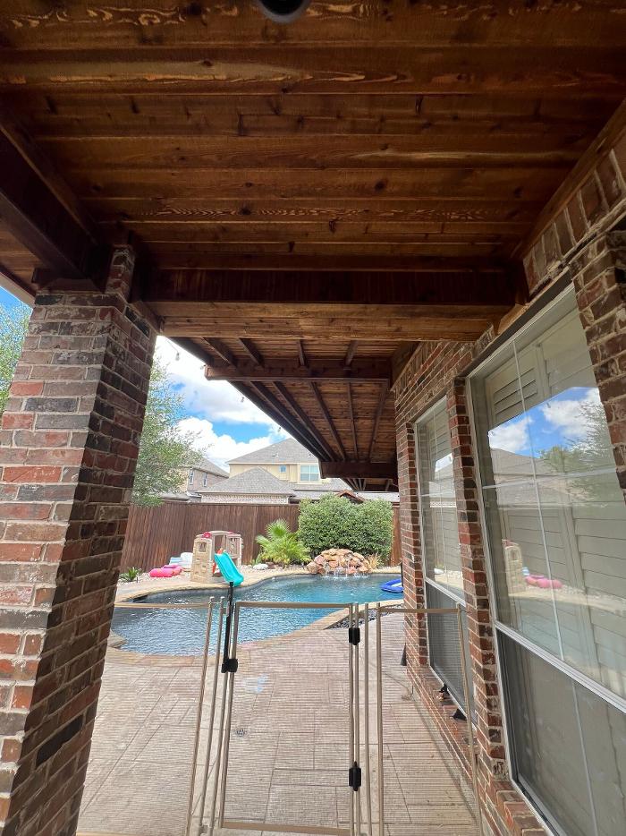 Beautiful Backyard Living Image