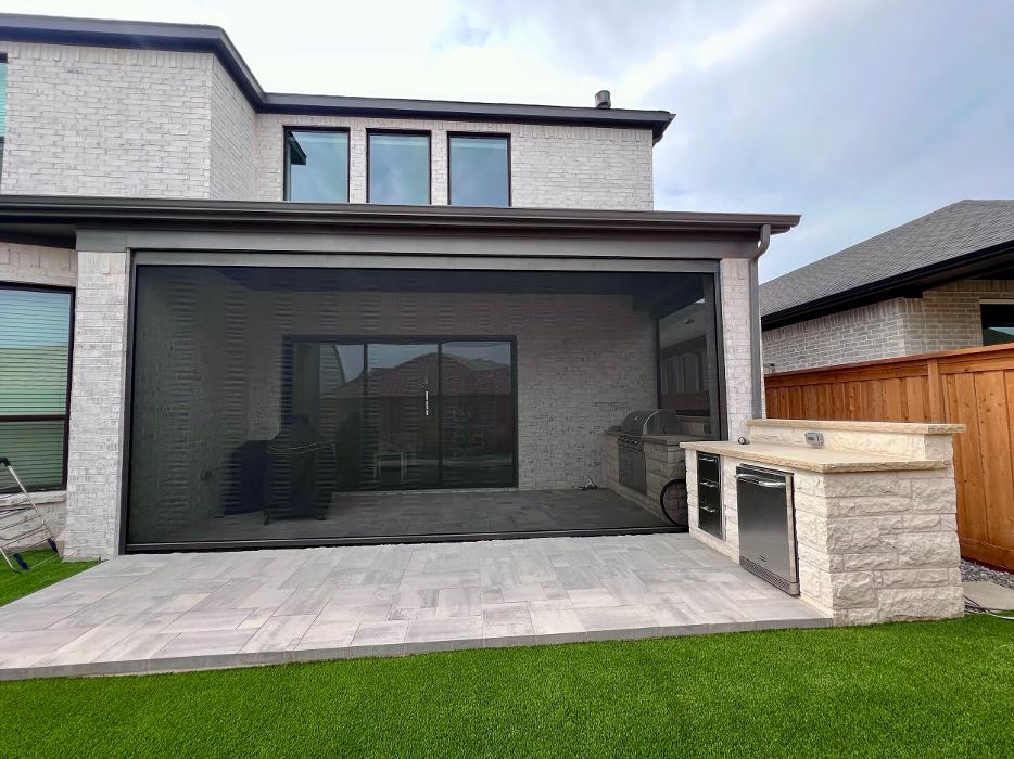 Beautiful Backyard Living Image