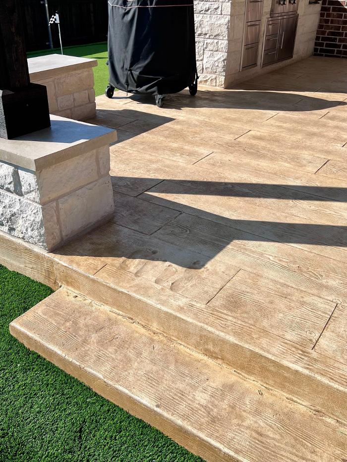 Beautiful Backyard Living Image