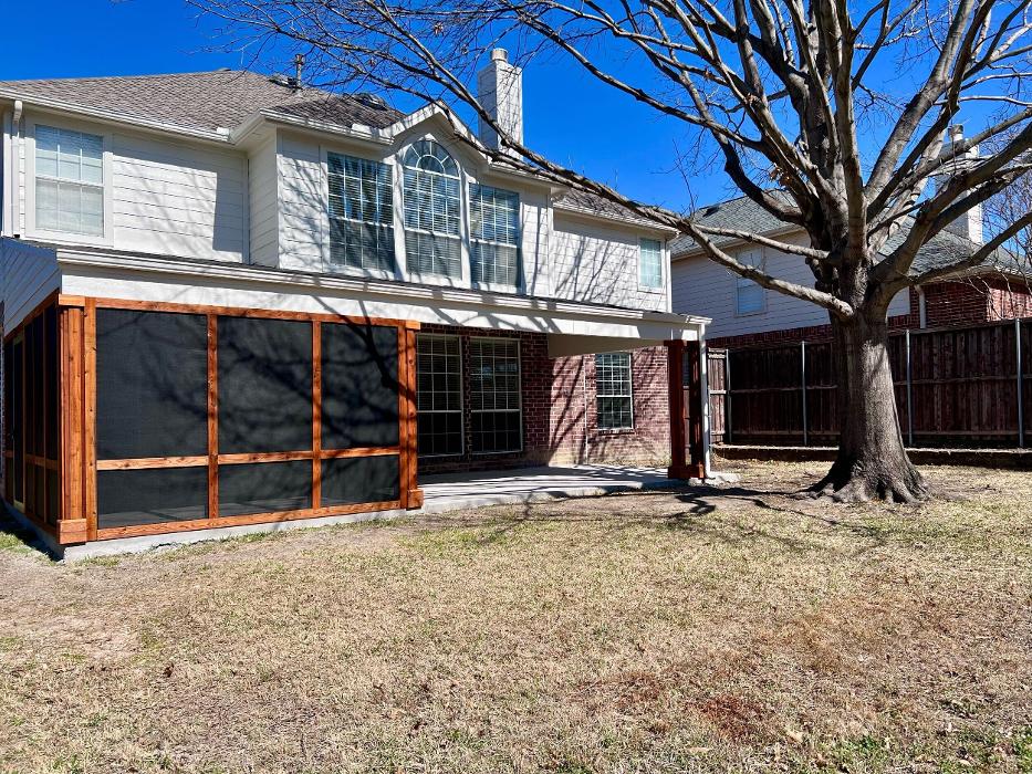 Beautiful Backyard Living Image